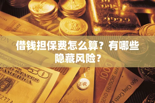 武汉借钱担保费怎么算？有哪些隐藏风险？