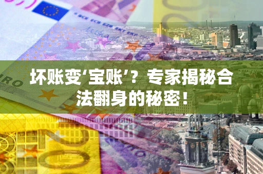 武汉坏账变‘宝账’？专家揭秘合法翻身的秘密！