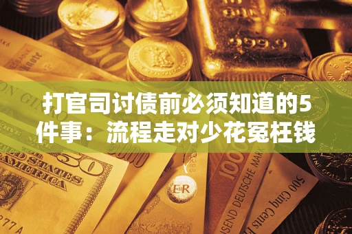 武汉打官司讨债前必须知道的5件事：流程走对少花冤枉钱