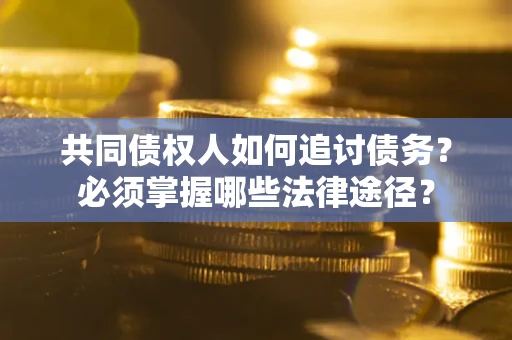武汉共同债权人如何追讨债务？必须掌握哪些法律途径？
