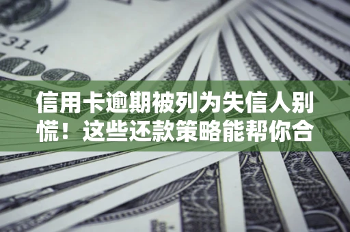 武汉信用卡逾期被列为失信人别慌！这些还款策略能帮你合法止损