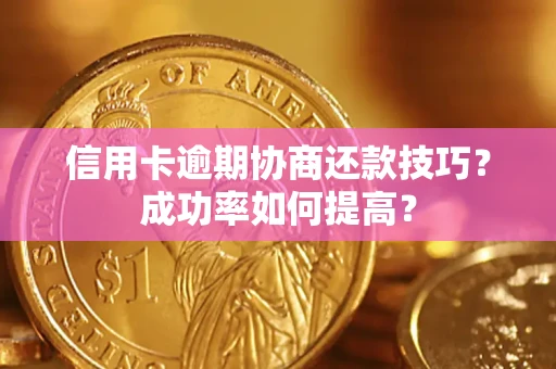武汉信用卡逾期协商还款技巧？成功率如何提高？